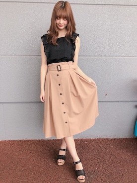 INGNI(イング)さん(レディース・164cm)の夏コーディネート