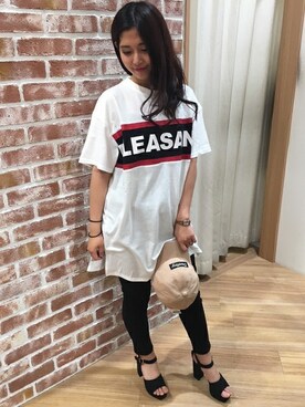 「INGIN」｜INGNI（イング）さん（レディース・155cm）の夏コーディネート