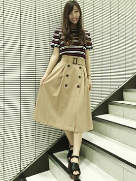 INGNI（イング）さん（レディース・159cm）の夏コーディネート