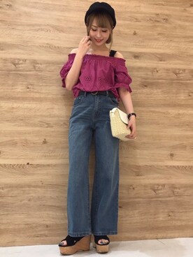 INGNI（イング）さん（レディース・151cm）の夏コーディネート