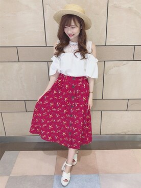 INGNI(イング)さん(レディース・154cm)の夏コーディネート