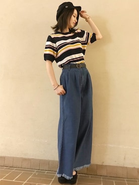 INGNI（イング）さん（レディース・155cm）の夏コーディネート