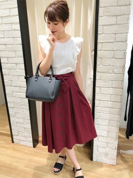 INGNI(イング)さん(レディース・164cm)の夏コーディネート