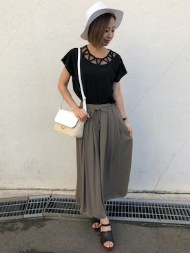 INGNI（イング）さん（レディース・164cm）の夏コーディネート