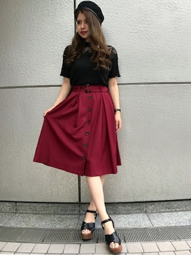 INGNI(イング)さん(レディース・165cm)の夏コーディネート
