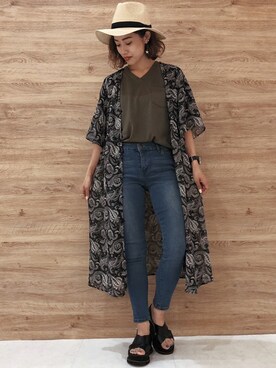 INGNI（イング）さん（レディース・157cm）の夏コーディネート