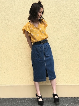 INGNI（イング）さん（レディース・155cm）の夏コーディネート