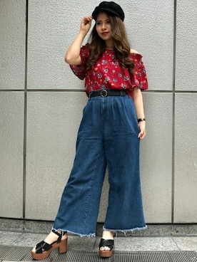 INGNI（イング）さん（レディース・165cm）の夏コーディネート