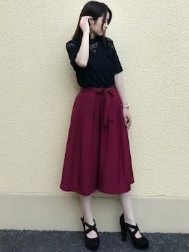 INGNI(イング)さん(レディース・155cm)の夏コーディネート