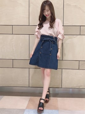 INGNI（イング）さん（レディース・154cm）の夏コーディネート