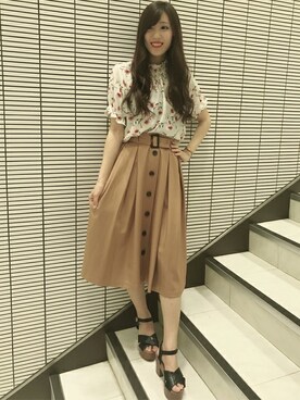 INGNI（イング）さん（レディース・159cm）の夏コーディネート