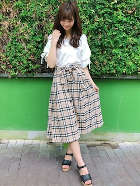 INGNI(イング)さん(レディース・164cm)の夏コーディネート