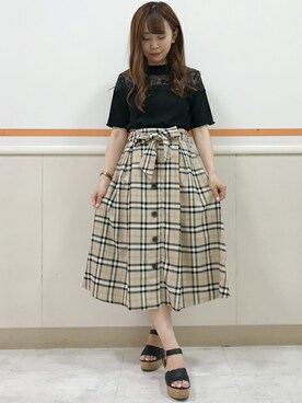 INGNI（イング）さん（レディース・150cm）の夏コーディネート