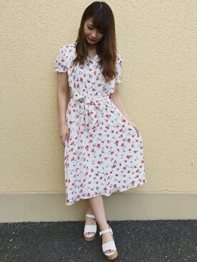 INGNI（イング）さん（レディース・160cm）の夏コーディネート