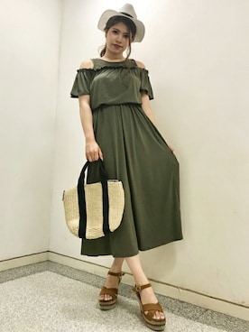 INGNI（イング）さん（レディース・165cm）の夏コーディネート