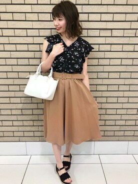 INGNI（イング）さん（レディース・164cm）の夏コーディネート