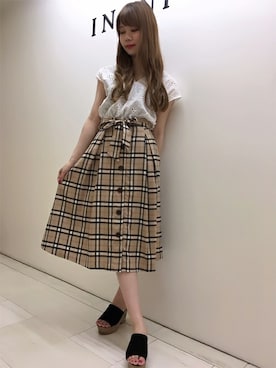 INGNI（イング）さん（レディース・161cm）の夏コーディネート