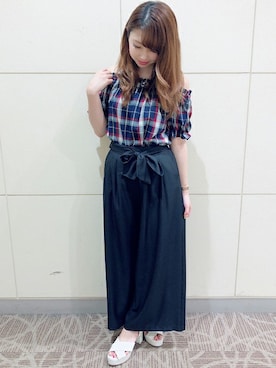 INGNI（イング）さん（レディース・153cm）の夏コーディネート