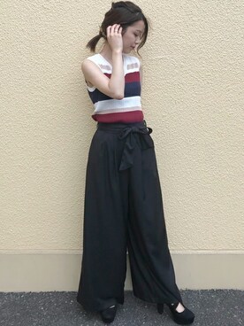 INGNI（イング）さん（レディース・155cm）の夏コーディネート