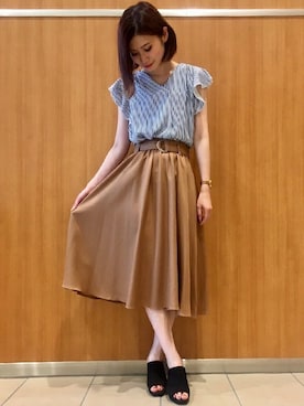 INGNI（イング）さん（レディース・157cm）の夏コーディネート