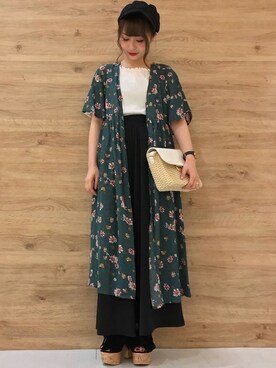 INGNI（イング）さん（レディース・151cm）の夏コーディネート