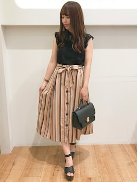 INGNI（イング）さん（レディース・150cm）の夏コーディネート