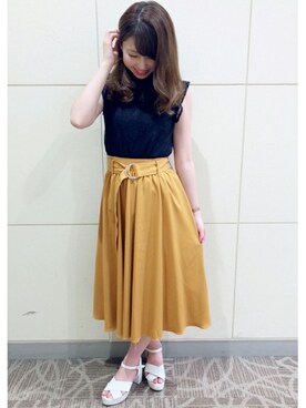 INGNI（イング）さん（レディース・153cm）の夏コーディネート