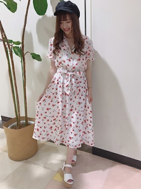 INGNI（イング）さん（レディース・154cm）の夏コーディネート