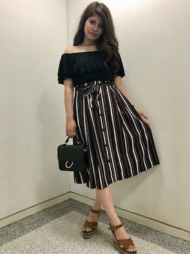 INGNI（イング）さん（レディース・165cm）の夏コーディネート