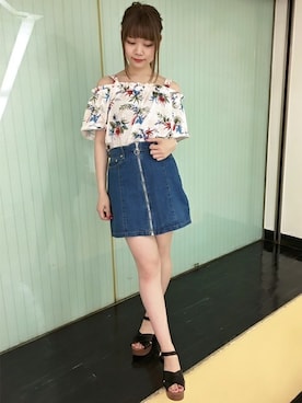 INGNI（イング）さん（レディース・161cm）の夏コーディネート