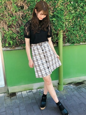 INGNI（イング）さん（レディース・164cm）の夏コーディネート