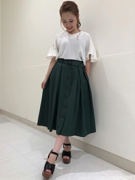 INGNI（イング）さん（レディース・150cm）の夏コーディネート