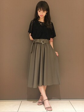 INGNI（イング）さん（レディース・157cm）の夏コーディネート