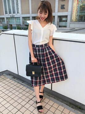 INGNI（イング）さん（レディース・164cm）の夏コーディネート