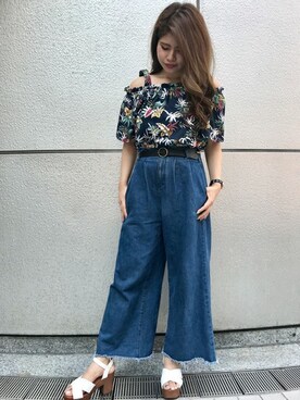 INGNI（イング）さん（レディース・165cm）の夏コーディネート