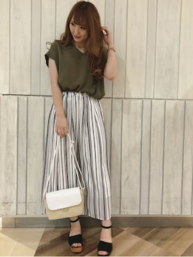 INGNI(イング)さん(レディース・163cm)の夏コーディネート