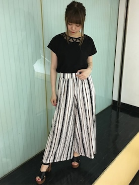 INGNI（イング）さん（レディース・161cm）の夏コーディネート