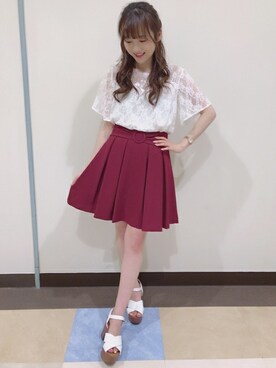 INGNI（イング）さん（レディース・154cm）の夏コーディネート