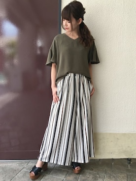 INGNI（イング）さん（レディース・160cm）の夏コーディネート