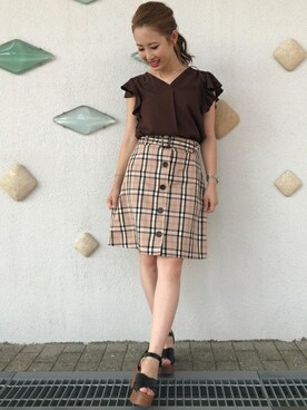 INGNI（イング）さん（レディース・150cm）の夏コーディネート