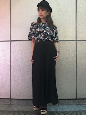 INGNI（イング）さん（レディース・160cm）の夏コーディネート