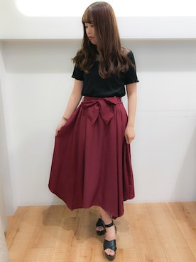 INGNI（イング）さん（レディース・150cm）の夏コーディネート