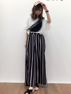 INGNI（イング）さん（レディース・158cm）の夏コーディネート