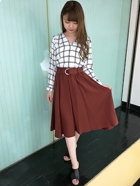 INGNI（イング）さん（レディース・161cm）の夏コーディネート