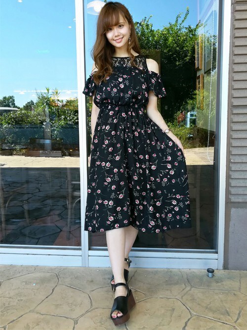 Ingni イング Ingni イオンモール各務原店 Ingniのワンピースを使ったコーディネート Wear