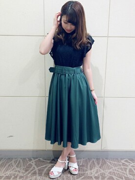 INGNI（イング）さん（レディース・153cm）の夏コーディネート