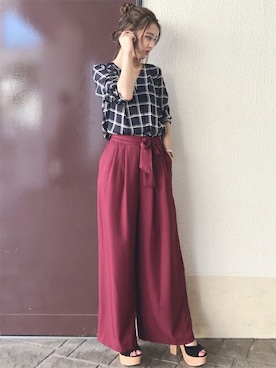 INGNI（イング）さん（レディース・155cm）の夏コーディネート