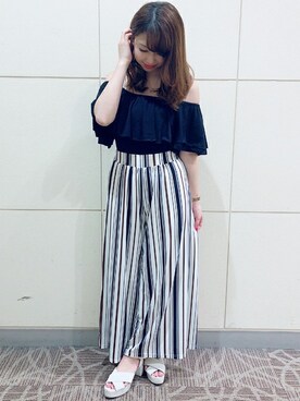 INGNI（イング）さん（レディース・153cm）の夏コーディネート