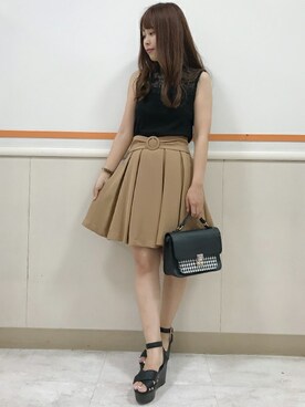 INGNI（イング）さん（レディース・150cm）の夏コーディネート