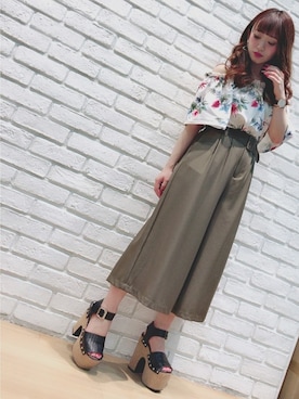 INGNI（イング）さん（レディース・145cm）の夏コーディネート